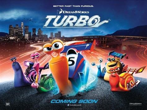 " Turbo " movie Trailer | Dreamworks, Printable activities, Movies