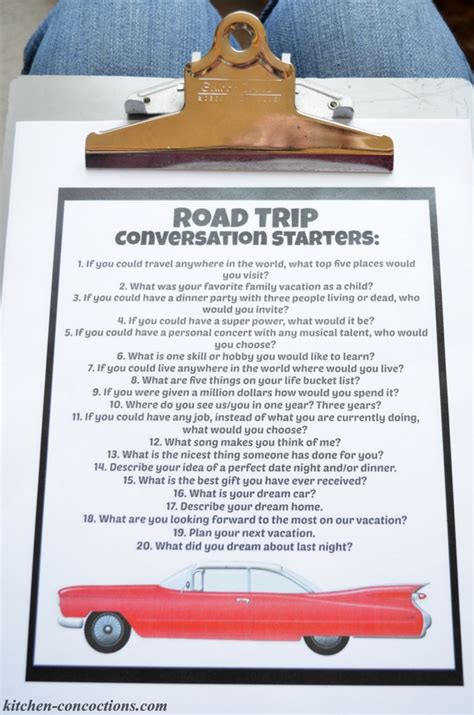 10 Road Trip Games and Activities for Couples - Kitchen Concoctions