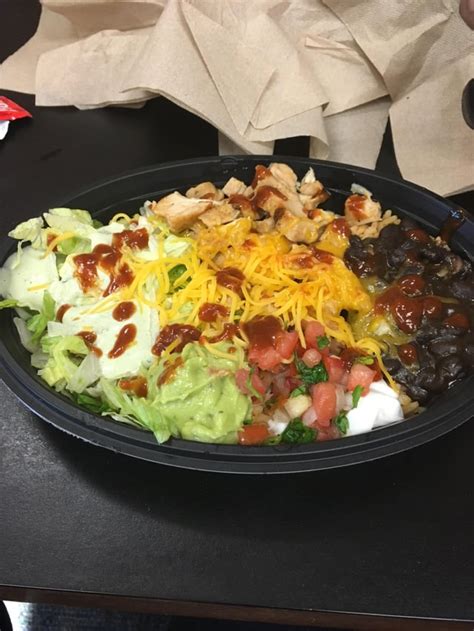 I ate Taco Bell Power Menu chicken bowl! : r/HealthyFood