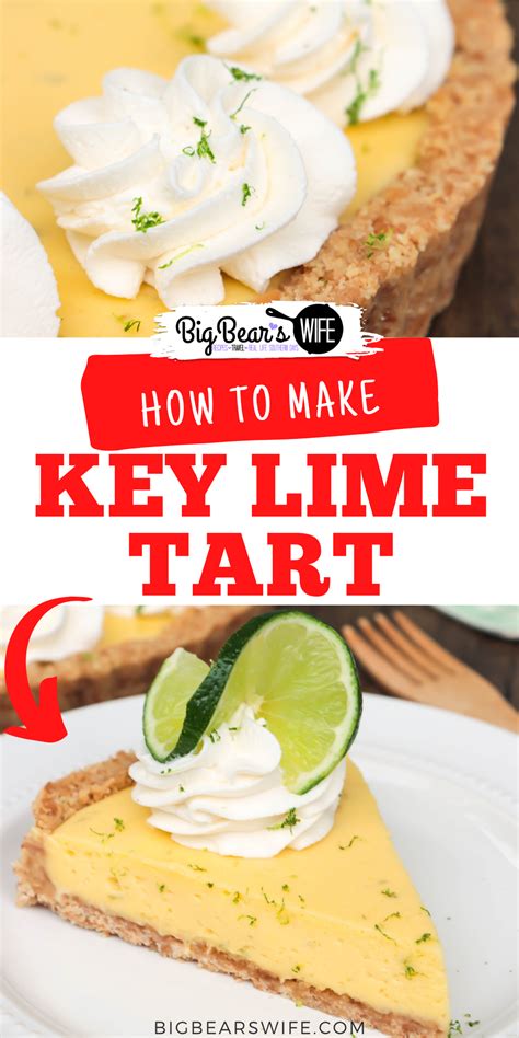 Key Lime Tart - Big Bear's Wife