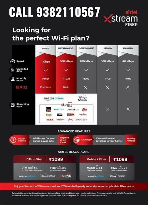 Airtel Fiber Broadband New Connection Chennai Only, For Unlimited ...