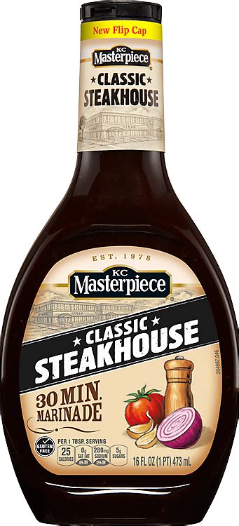 Classic Steakhouse Marinade | KC Masterpiece