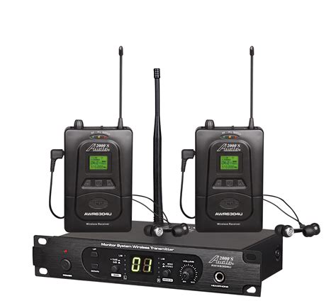 Audio2000S S6308 UHF 100 Selectable Frequency Wireless In-Ear Monitor ...