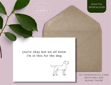 DIGITAL DOWNLOAD Digital Card Funny Relationship Card - Etsy