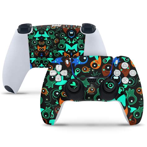 PlayStation 5 Controller Skin - Green Owl Art – SkinsLegend