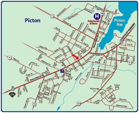 Picton map