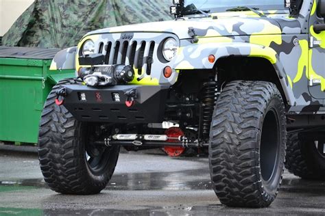 Jeep Wrangler JK-JKU Front Stubby Bumper | Proline 4wd Equipment | Miami Florida