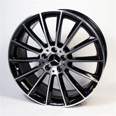 AMG 20 inch multi-spoke CLS C257 genuine Mercedes-Benz rim set black ...