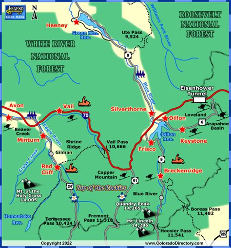 Summit County Colorado Map - Alvina Margalit