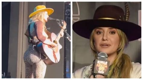 Country Singer Lainey Wilson Suggests She's Going To Approach Her Viral Big Butt Like Dolly ...