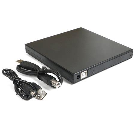 USB External DVD CD RW Disc Burner Combo Drive Reader Plug & Play for Windows 98/8/10 Laptop PC ...