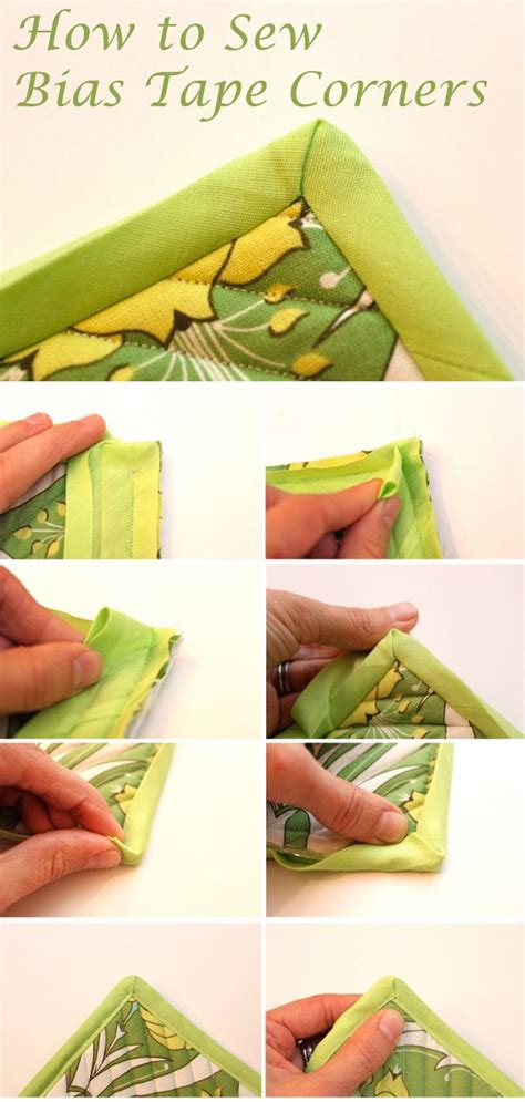 Sewing Tutorial: Bias Tape Corners Made Easy