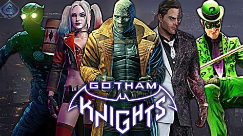 Gotham Knights Villains Trailer - Harley Quinn and Clayface - October ...