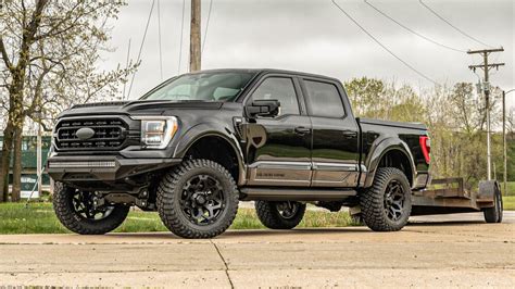 2021 Ford F-150 Blacks Ops Lifted Truck Flaunts Huge Tires, Fox Shocks - autoevolution