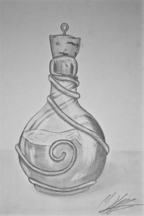 Pin by Kristen May on Restricted Section | Bottle drawing, Drawings, Pencil art drawings