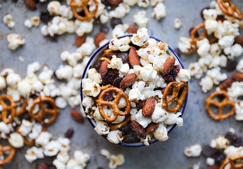 Salty, Sweet and Smoky Popcorn Snack Mix | The Floating Kitchen