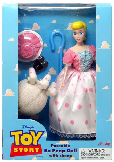 Disney Pixar Toy Story Poseable Bo Peep with Sheep 12 Doll Think Way ...