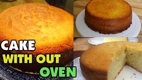 Sponge Cake Recipe Without Oven | Cake Recipe with out Oven | How to Make Cake #multancraze # ...