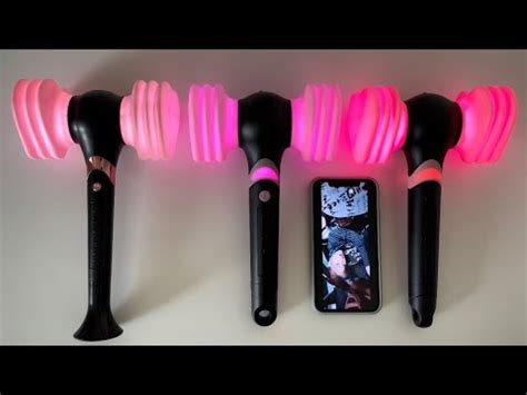 Blackpink Lightsticks Comparison (ver 2 YG 2022, ver 1, limited edition ...