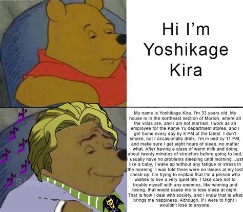 My name is Yoshikage Kira | My Name Is Yoshikage Kira | Know Your Meme