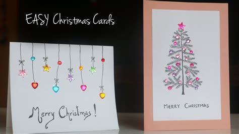 Easy Handmade Christmas Card Ideas That Anyone Can Make - Best Design Idea