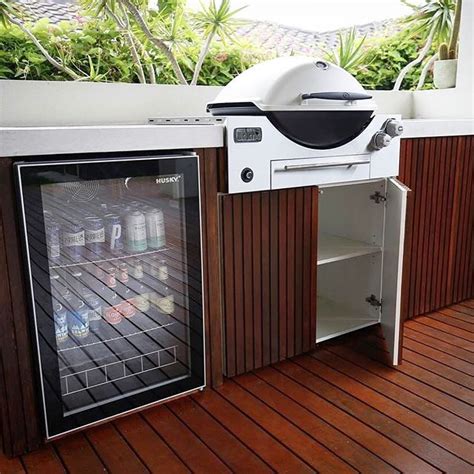 A brilliant Weber Family Q Built-In Premium installation featuring ...