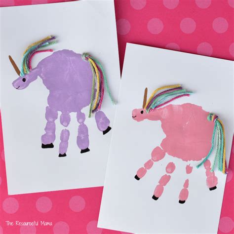 10 Minute Unicorn Crafts For Kids