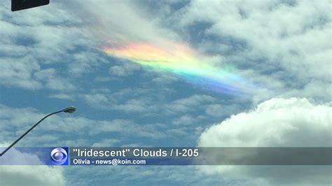 Rare Clouds Spotted Over Portland Area