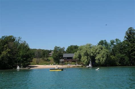 Camp Michigania Walloon - steps from the beach | Walloon lake, Camping, Beach