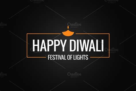 Happy Diwali logo design | Pre-Designed Illustrator Graphics ~ Creative Market