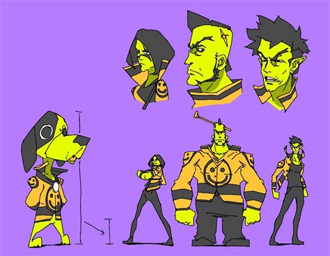 ArtStation - Hero character designs