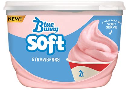 Soft Strawberry - Blue Bunny