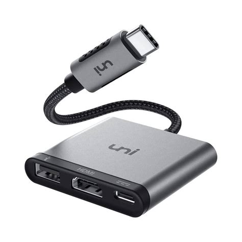 すので 【3年保証】 マルチポートアダプター USB Type-C USB 3.2 Gen1 シングルモニター 4K60Hz HDMI 100W USB PD 3x USB-Aハブ GbE ...