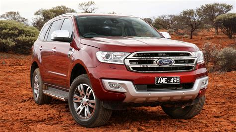 Car Ford Ford Everest Mid-Size Car Red Car SUV 4K HD Cars Wallpapers ...