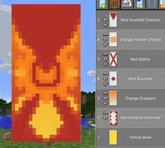 37 Minecraft coole Banner Muster-Ideen | minecraft, banner ideen, banner