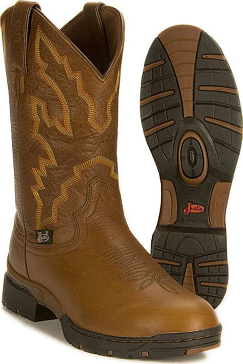 Justin Ladies George Strait Waterproof Roper