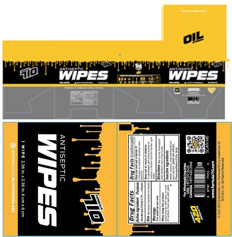 Antiseptic wipes