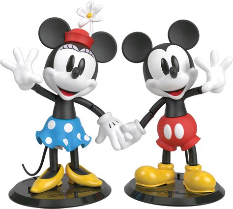 Customer Reviews: Disney D100 Celebration Pack Collectible Action Figures Minnie Mouse & Mickey ...