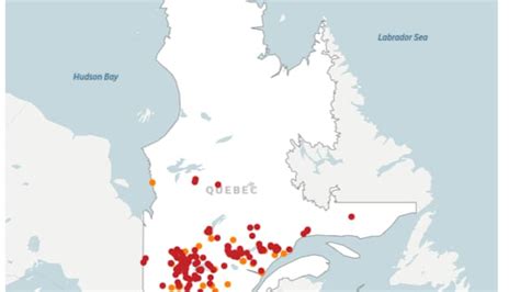 Massive forest fires are coating much of Quebec in haze and smoke ...