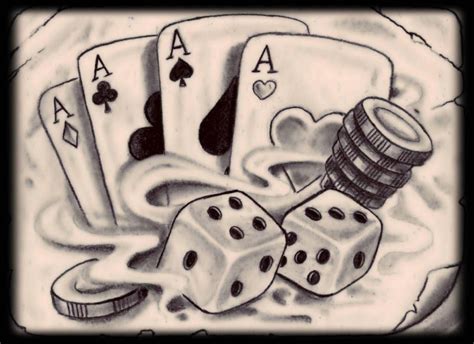 gambling by karlinoboy | Card tattoo designs, Playing card tattoos, Card tattoo