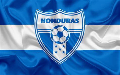 Download wallpapers Honduras national football team, logo, emblem, flag ...