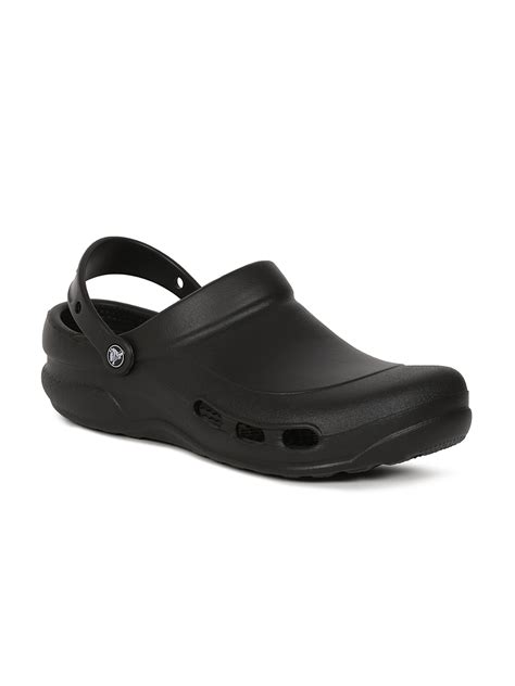 Buy Crocs Men Black Specialist Vent Clogs - Flip Flops for Men 1659047 ...