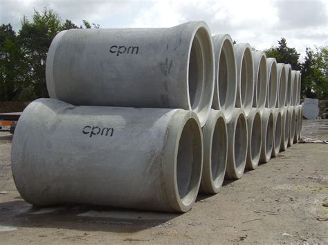 CPM flexible jointed precast concrete pipes are manufactured to BS ...