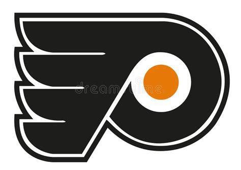 Philadelphia Flyers Logo editorial photography. Illustration of illustrator - 136262717