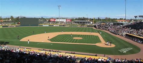 HoHoKam Stadium, Spring Training ballpark of the Oakland Athletics