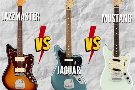 Fender Jazzmaster Vs Jaguar