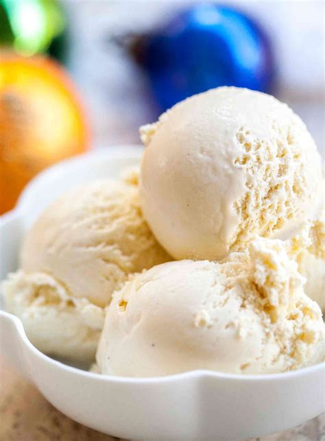 Eggnog Ice Cream Recipe