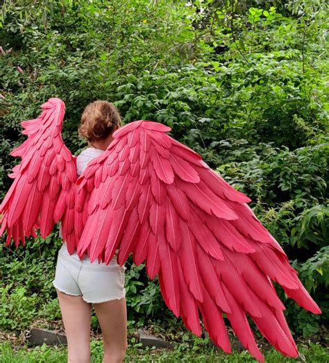 Large movable Red wings/Hawks from My Hero Academia Cosplay | Etsy