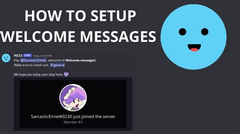 How to Make Welcome Messages on Discord with Mee6 Bot | Step-by-Step ...