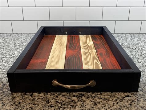 Wooden Serving Tray | AJ Creative Works